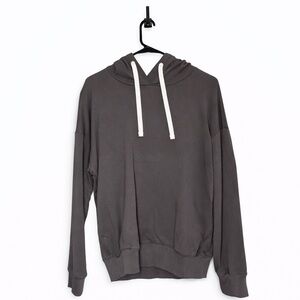 Buffalo David Bitton Men's Charcoal Hoodie Sweater